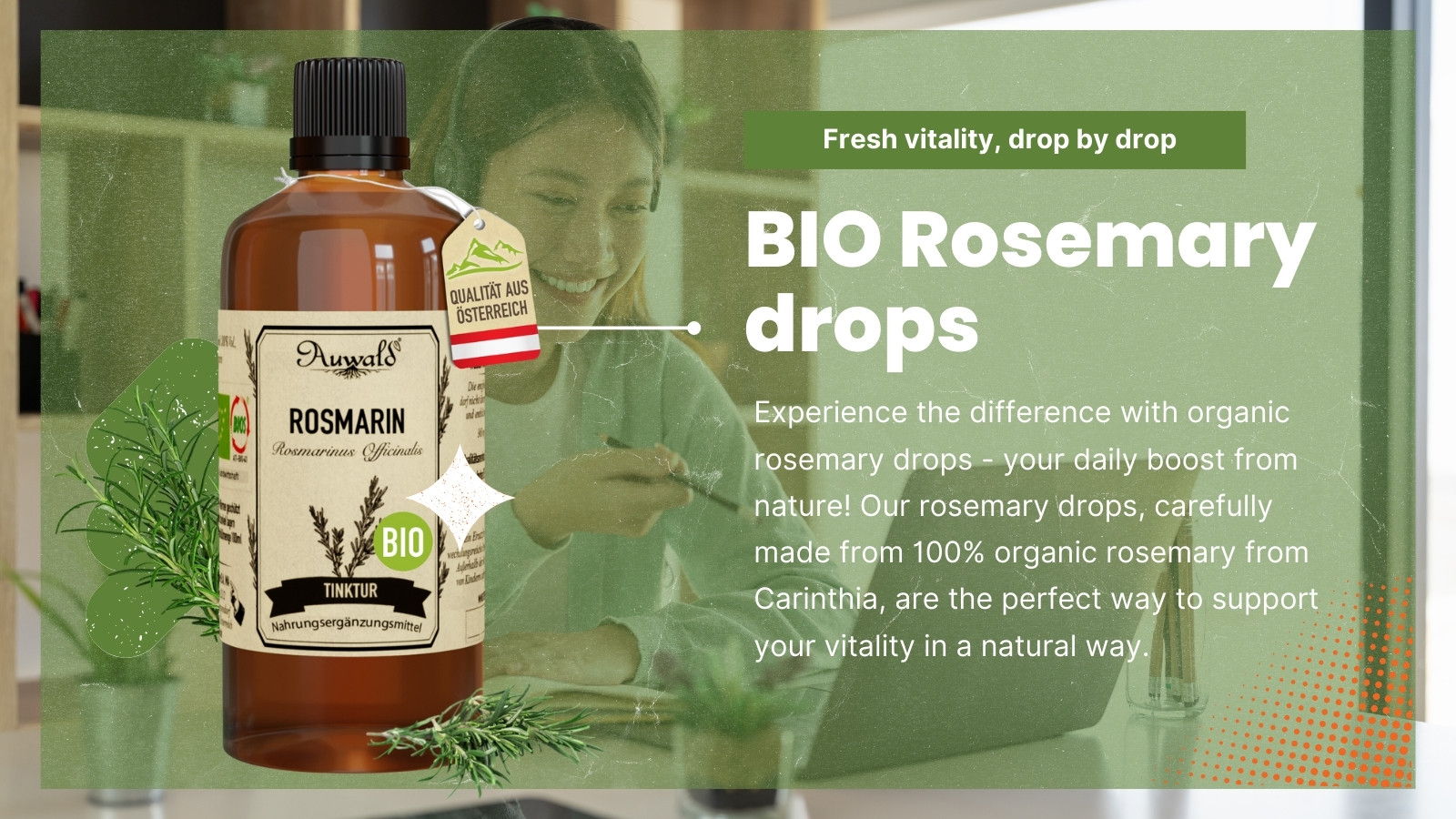 BIO Rosemary Drops by Auwald