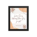 framed picture "if you regret it, then it's too late" online kaufen bei shomugo gmbh