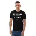 organic men t-shirt "zuhause ist wo mein hund ist" online kaufen bei shomugo gmbh