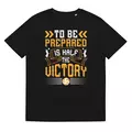 T-Shirt "Volleyball": To be prepared is half the victory