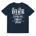 t-shirt "motivation": every person dies but not every one truly lives online kaufen bei shomugo gmbh