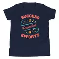 t-shirt "motivation": success is dependent on efforts online kaufen bei shomugo gmbh