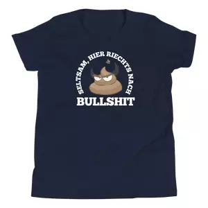 t-shirt "seltsam, hier riechts nach bullshit" online kaufen bei shomugo gmbh