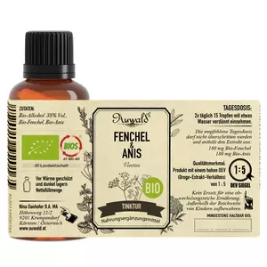 fennel & anise organic tincture 30 ml online kaufen bei austriavital