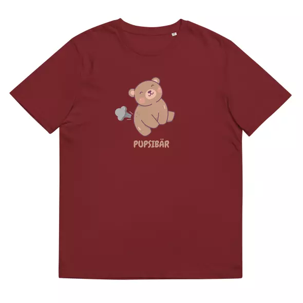 Bio Herren T-Shirt "Pupsibär"