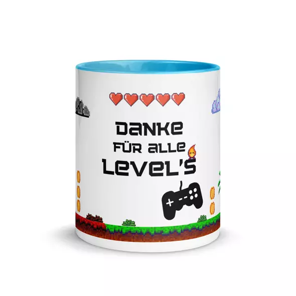 kaffeetasse "danke für alle levels" online kaufen bei shomugo gmbh