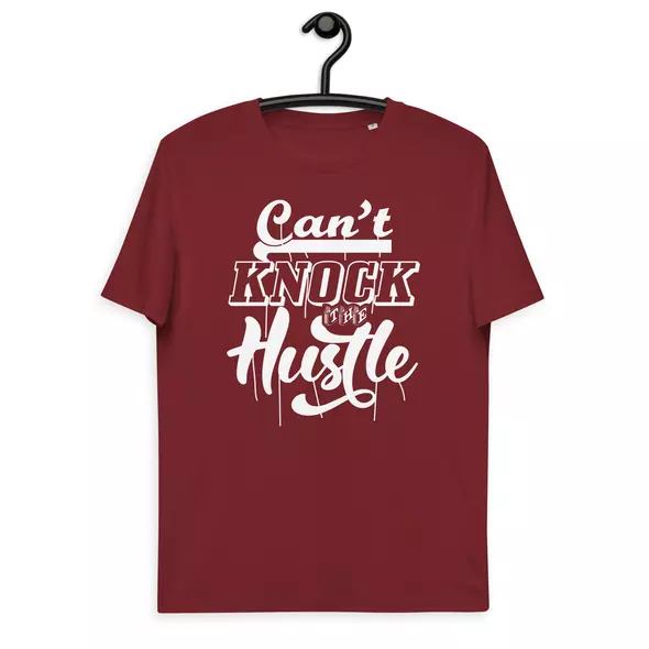 t-shirt "motivation": can't knock the hustle online kaufen bei shomugo gmbh