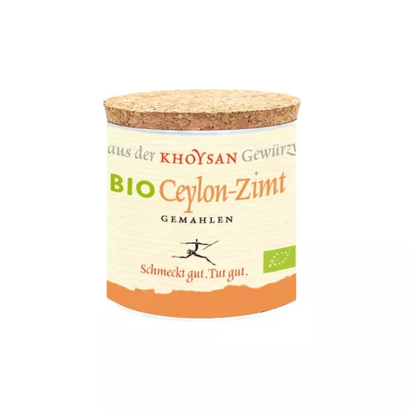 khoysan bio ceylon zimt - authentischer, gemahlener premium-zimt aus sri lanka, 100g dose online kaufen bei austriavital
