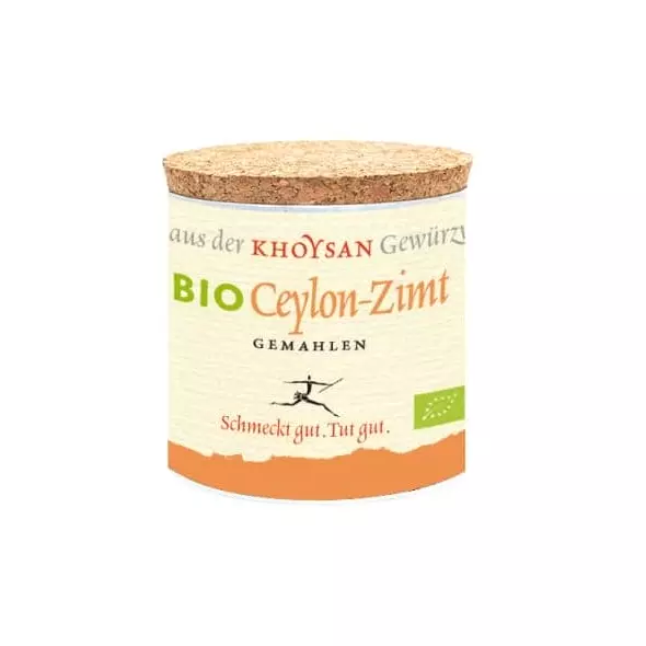 khoysan bio ceylon zimt - authentischer, gemahlener premium-zimt aus sri lanka, 100g dose online kaufen bei austriavital